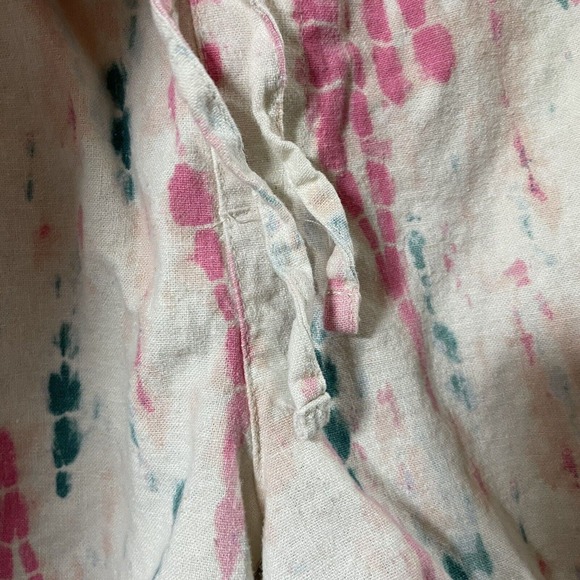 Old Navy Women’s Elastic Drawstring Tie Dye 4 Pocket Shorts Size Med - Picture 7 of 11